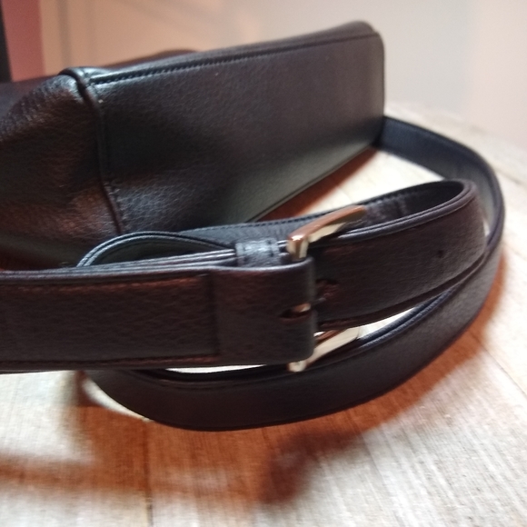 Vintage Liz Claiborne Leather Co. Black Leather Purse - Picture 3 of 11